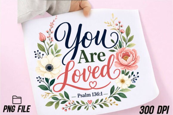 Download Christian You Are Loved Psalm 13:61 PNG - Love Collection