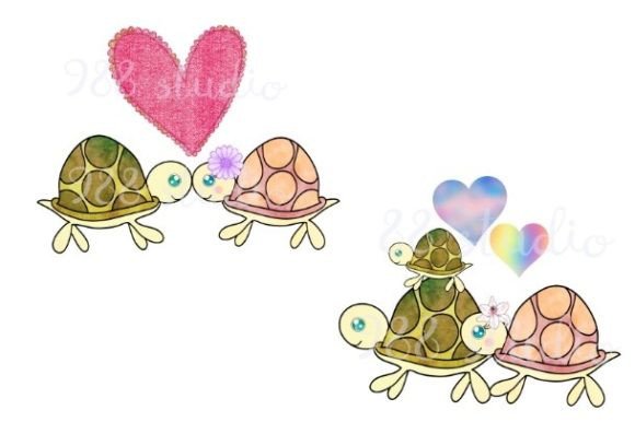 Download Turtle Love Png Cute Animal Lovers - Love Collection