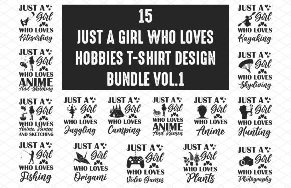 Download Hobbies Just a Girl Who Loves Bundle V.1 - Love Collection