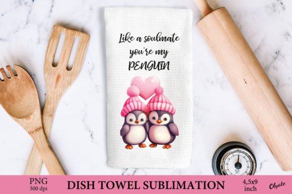 Download Love Penguin Sublimation PNG. Valentines - Love Collection