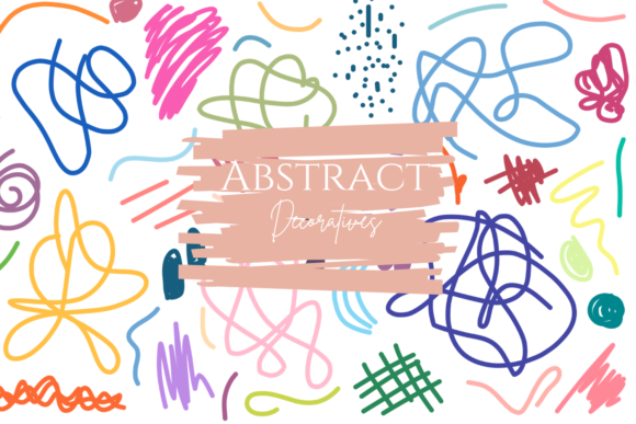 Download Abstract Decoratives Shapes - Decor Collection