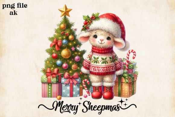 Download Merry Sheepmas,Christmas Animals PNG - Christmas animals Collection