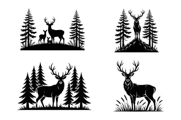 Download Forest Animal Silhouette Bundle - Silhouette Collection